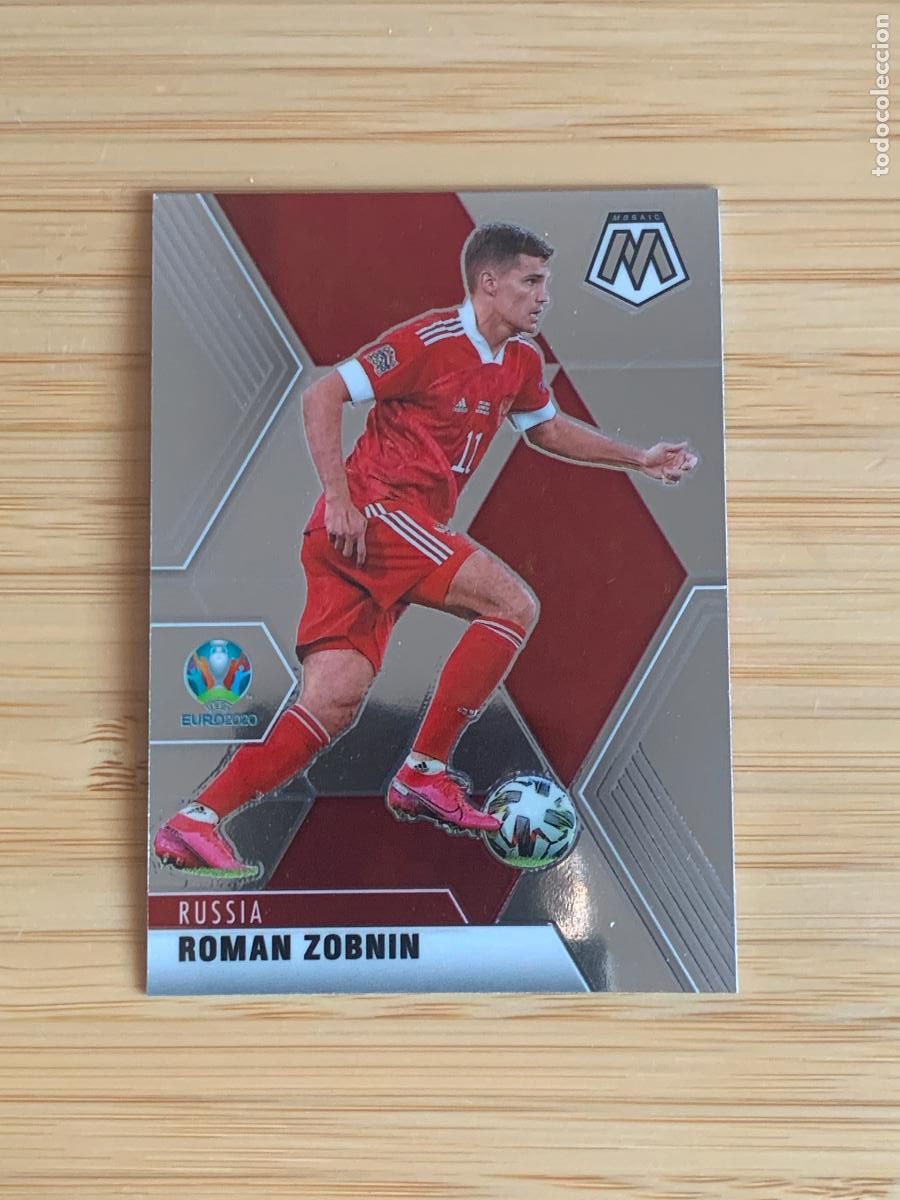 Cromos de f&uacute;tbol: ROMAN ZOBNIN - RUSSIA - PANINI MOSAIC EURO2020