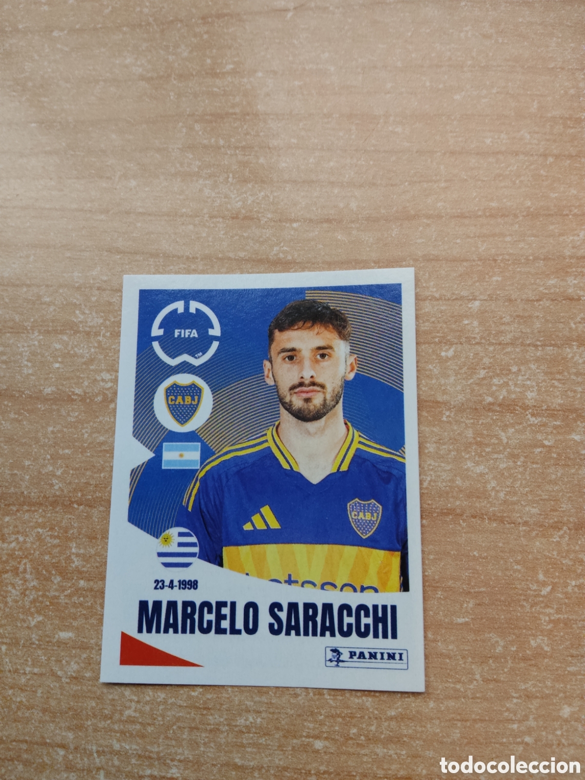 Cromos de f&uacute;tbol: 158 MARCELO SARACCHI BOCA JUNIORS FIFA CLUB WORLD CUP 2025