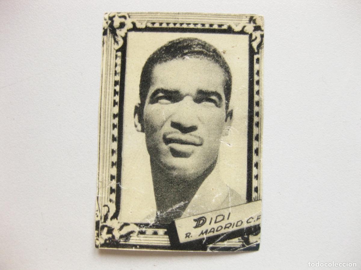 Cromos de f&uacute;tbol: CROMO DE DIDI. REAL MADRID CLUB DE FUTBOL. ALBUM DEL CAMPEONATO DE LIGA 1959. EDITORIAL FHER