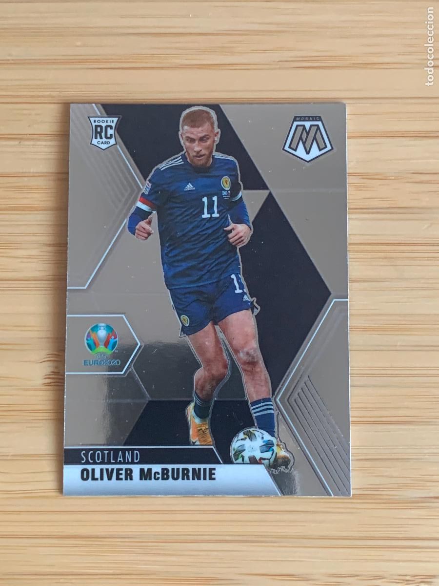 Cromos de f&uacute;tbol: OLIVER MCBURNIE - SCOTLAND - PANINI MOSAIC EURO2020