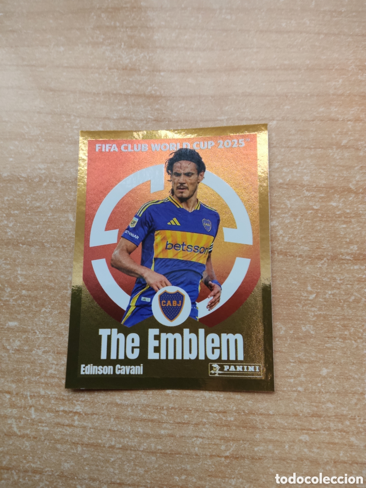 Figurine di Calcio: 166 CAVANI BOCA JUNIORS THE EMBLEM FIFA CLUB WORLD CUP 2025