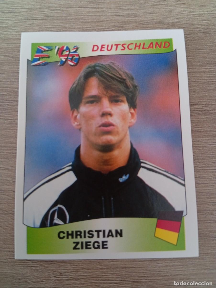 Figurine di Calcio: CHRISTIAN ZIEGE 203 ALEMANIA EURO EUROCOPA 1996 96 PANINI NUNCA PEGADO