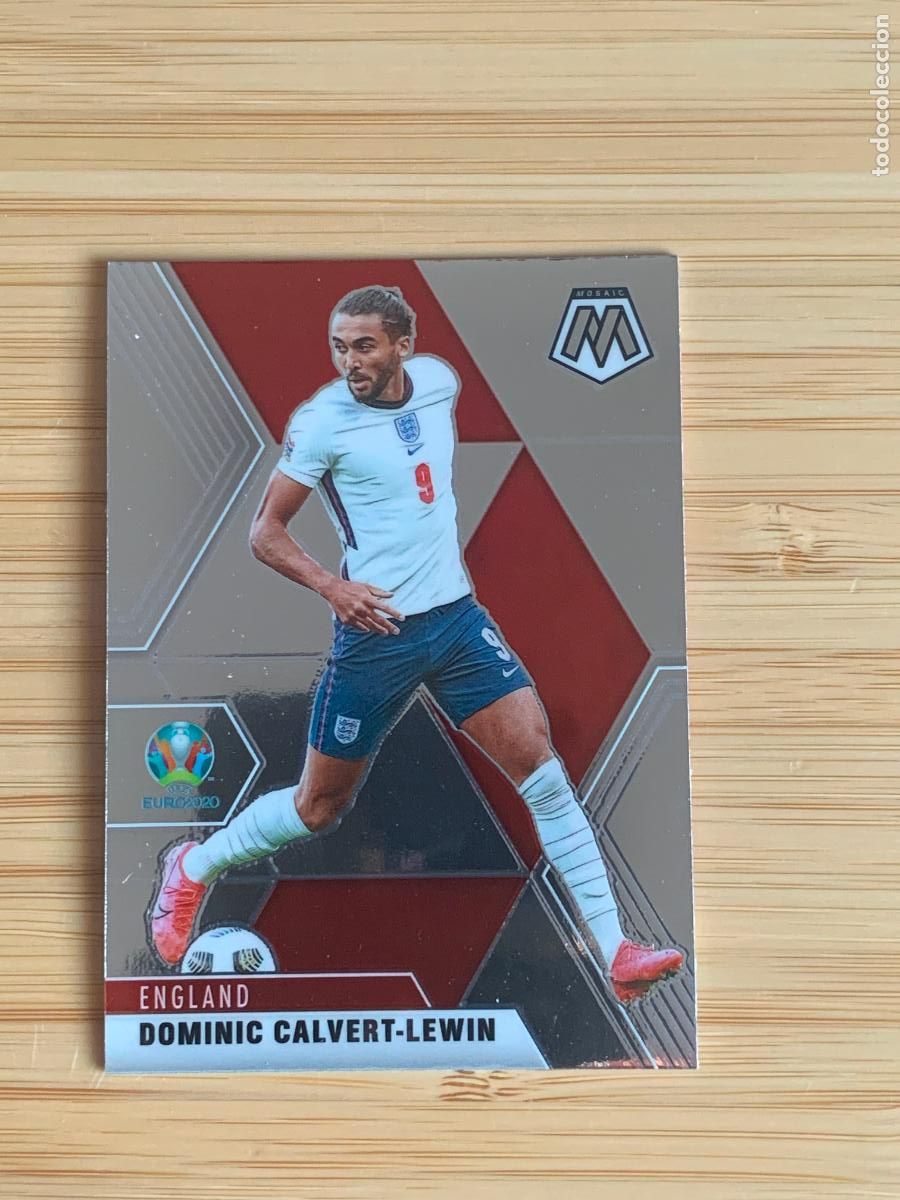 Cartes &agrave; collectionner de Football: DOMINIC CALVERT-LEWIN - ENGLAND - PANINI MOSAIC EURO2020