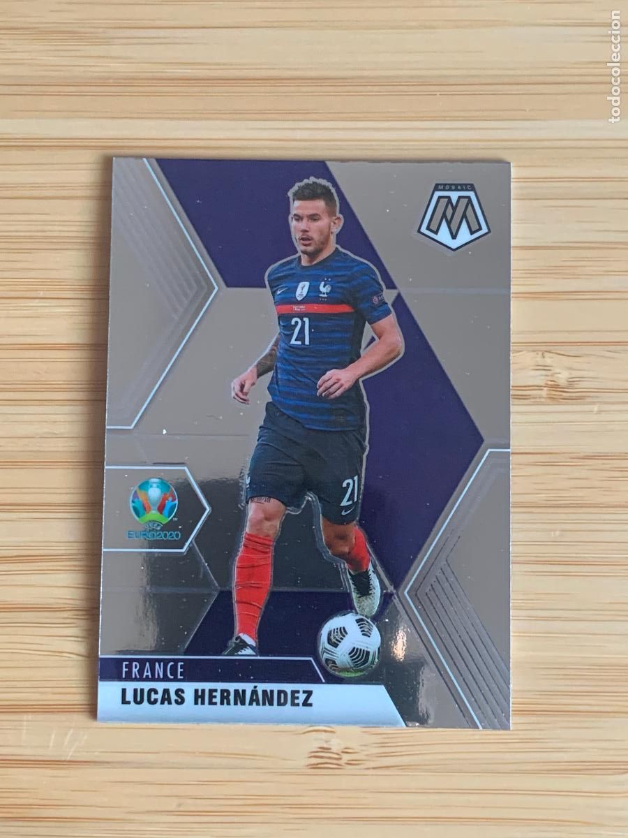 Cromos de f&uacute;tbol: LUCAS HERNANDEZ - FRANCE - PANINI MOSAIC EURO2020