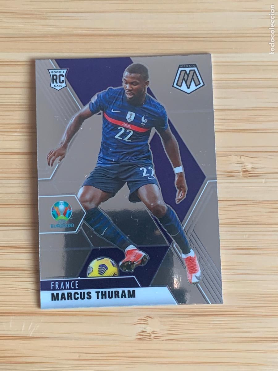Cromos de f&uacute;tbol: MARCUS THURAM - FRANCE - PANINI MOSAIC EURO2020