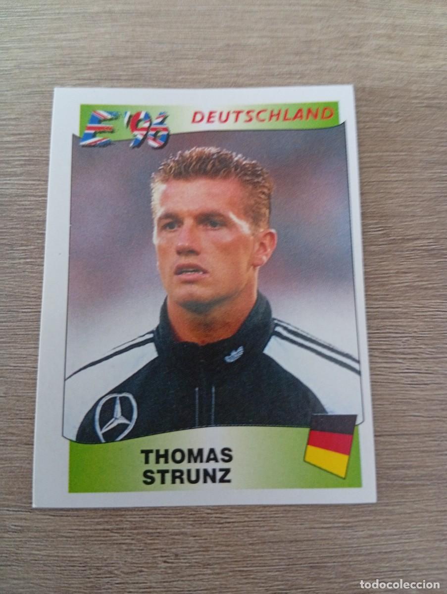 Cromos de f&uacute;tbol: THOMAS STRUNZ 206 ALEMANIA EURO EUROCOPA 1996 96 PANINI NUNCA PEGADO