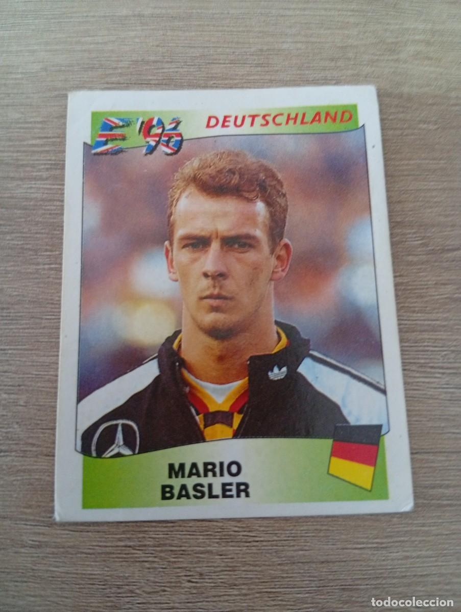 Cromos de f&uacute;tbol: MARIO BASLER 207 ALEMANIA EURO EUROCOPA 1996 96 PANINI NUNCA PEGADO