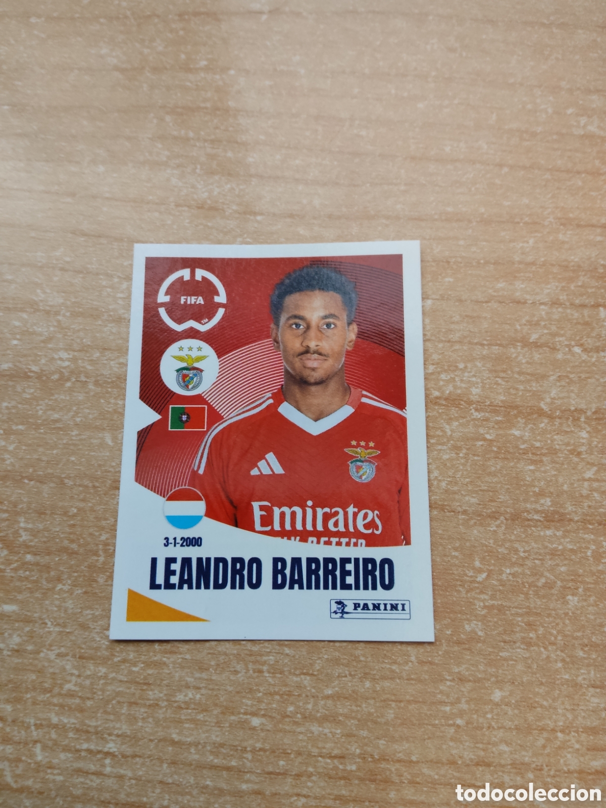 Cromos de f&uacute;tbol: 183 BARREIRO BENFICA FIFA CLUB WORLD CUP 2025