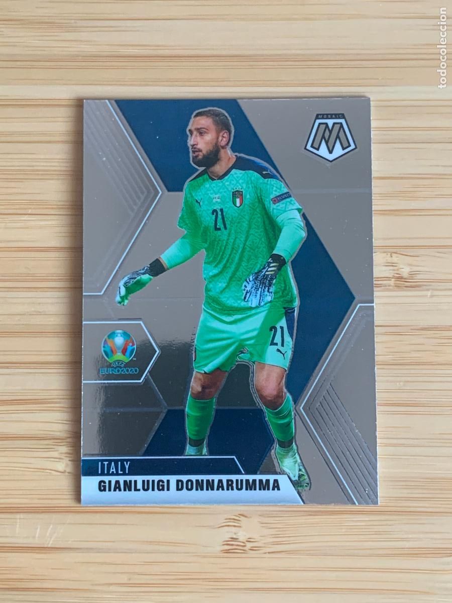 Cromos de f&uacute;tbol: GIANLUIGI DONNARUMMA - ITALY - PANINI MOSAIC EURO2020