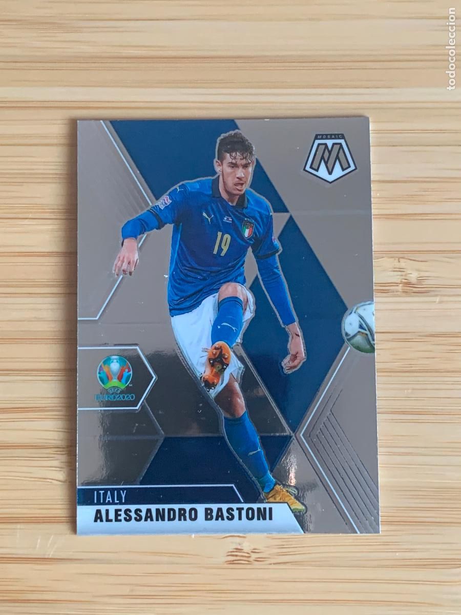Cromos de f&uacute;tbol: ALESSANDRO BASTONI - ITALY - PANINI MOSAIC EURO2020