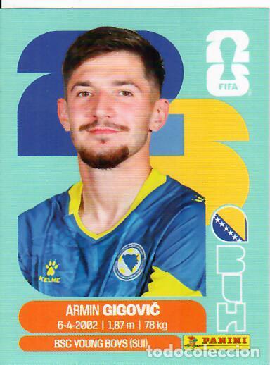 Figurine di Calcio: CROMO PANINI MUNDIAL WORLD CUP 2026 - BIH10 BIH 10 - GIGOVIC - BOSNIA HERZEGOVINA