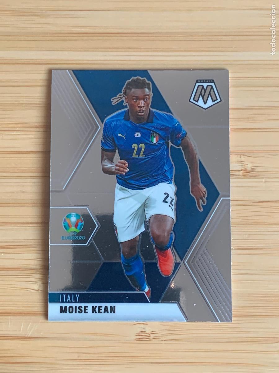 Figurine di Calcio: MOISE KEAN - ITALY - PANINI MOSAIC EURO2020