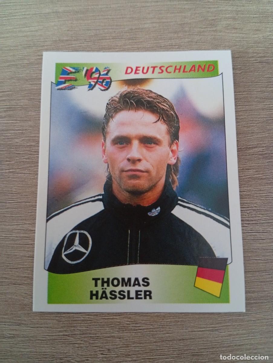 Figurine di Calcio: THOMAS HASSLER 208 ALEMANIA EURO EUROCOPA 1996 96 PANINI NUNCA PEGADO