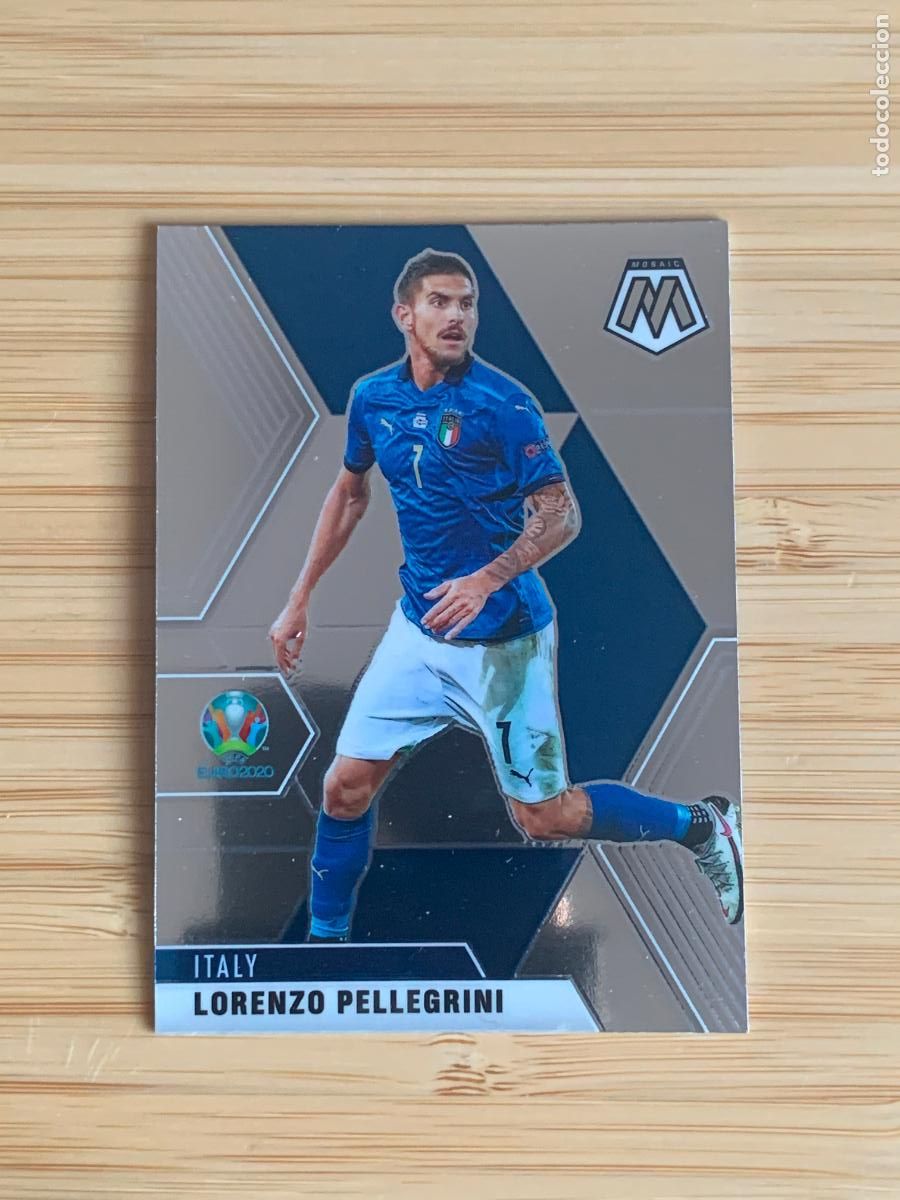 Figurine di Calcio: LORENZO PELLEGRINI - ITALY - PANINI MOSAIC EURO2020