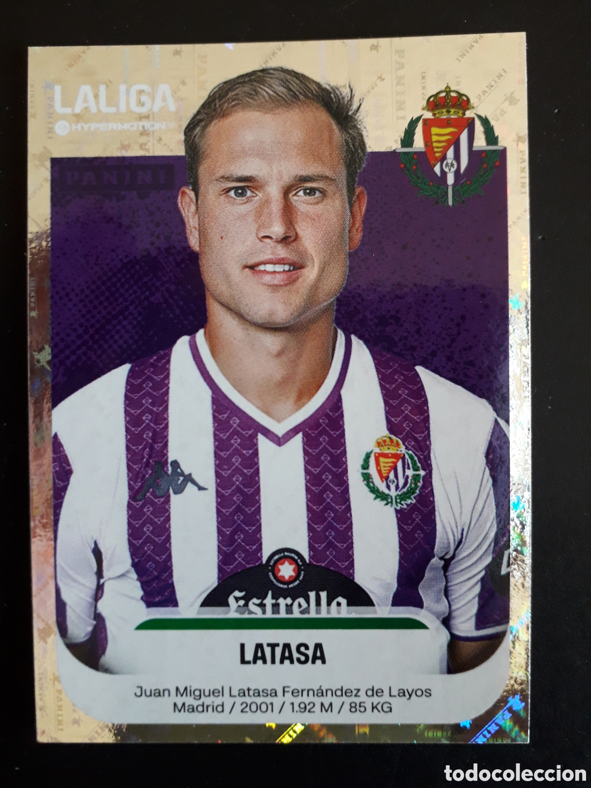 Figurine di Calcio: LATASA VALLADOLID N&deg; 400 LALIGA HYPERMOTION 25 26 2025 2026 PANINI SIN PEGAR PEDIDO M&Iacute;NIMO 3&euro;