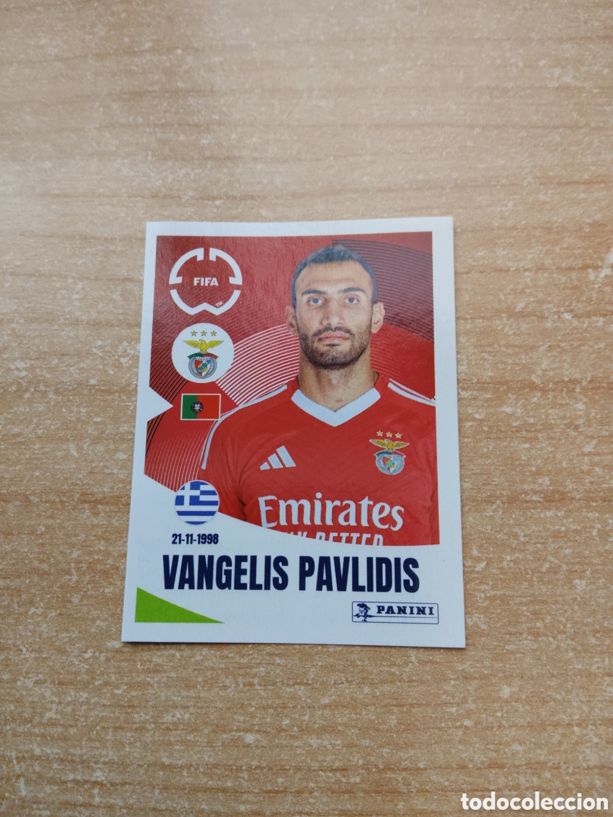 Cromos de f&uacute;tbol: 185 PAVLIDIS BENFICA FIFA CLUB WORLD CUP 2025