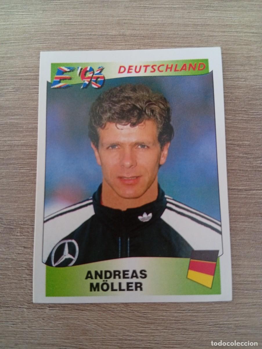 Cromos de f&uacute;tbol: ANDREAS MOLLER 209 ALEMANIA EURO EUROCOPA 1996 96 PANINI NUNCA PEGADO