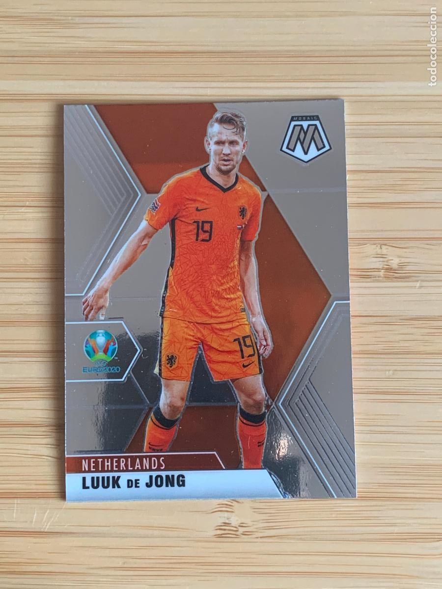 Cromos de f&uacute;tbol: LUUK DE JONG - NETHERLANDS - PANINI MOSAIC EURO2020