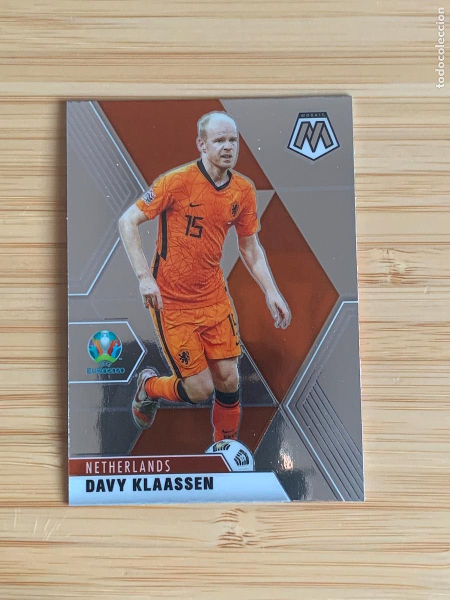 Cromos de f&uacute;tbol: DAVY KLAASEN - NETHERLANDS - PANINI MOSAIC EURO2020