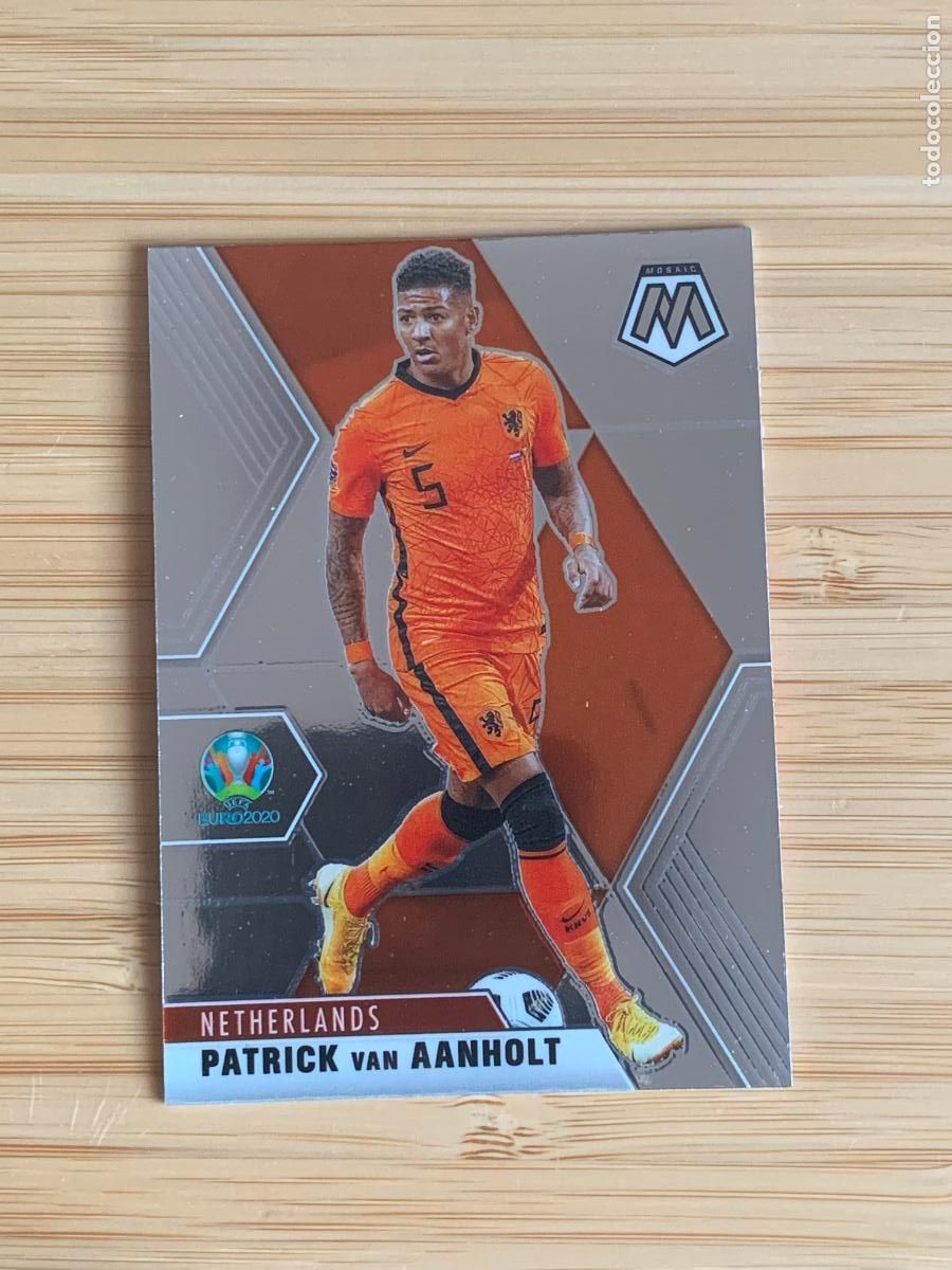 Cromos de f&uacute;tbol: PATRICK VAN AANHOLT - NETHERLANDS - PANINI MOSAIC EURO2020