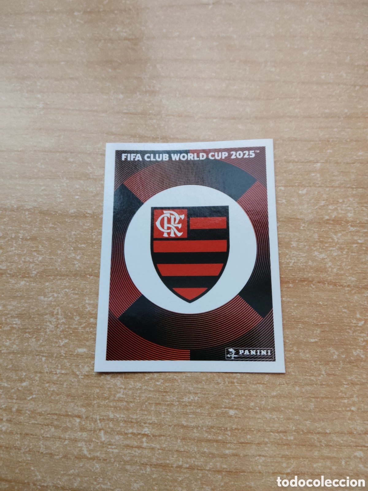 Cromos de f&uacute;tbol: 191 ESCUDO FLAMENGO FIFA CLUB WORLD CUP 2025