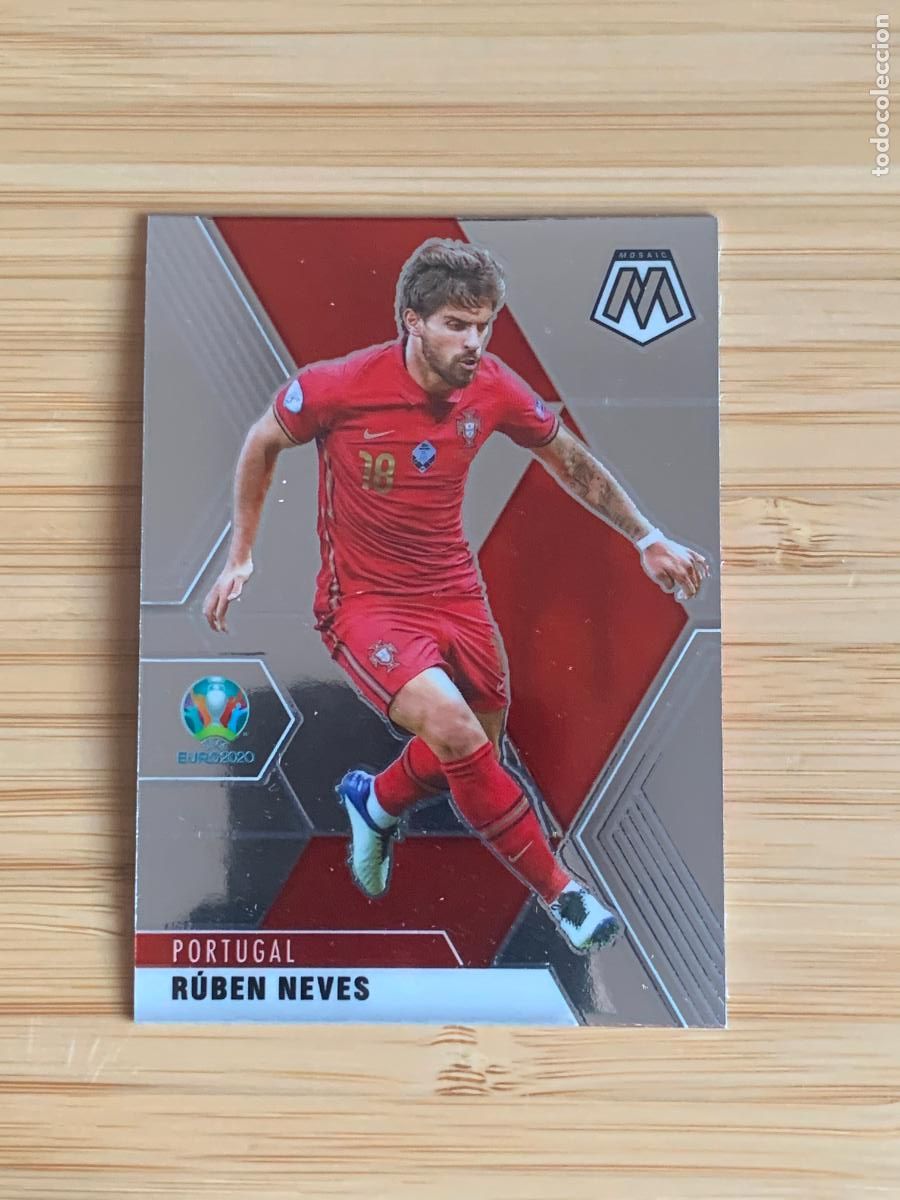 Cromos de f&uacute;tbol: RUBEN NEVES - PORTUGAL - PANINI MOSAIC EURO2020