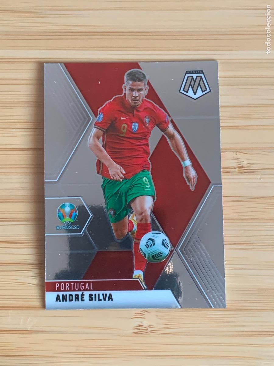 Cromos de f&uacute;tbol: ANDRE SILVA - PORTUGAL - PANINI MOSAIC EURO2020