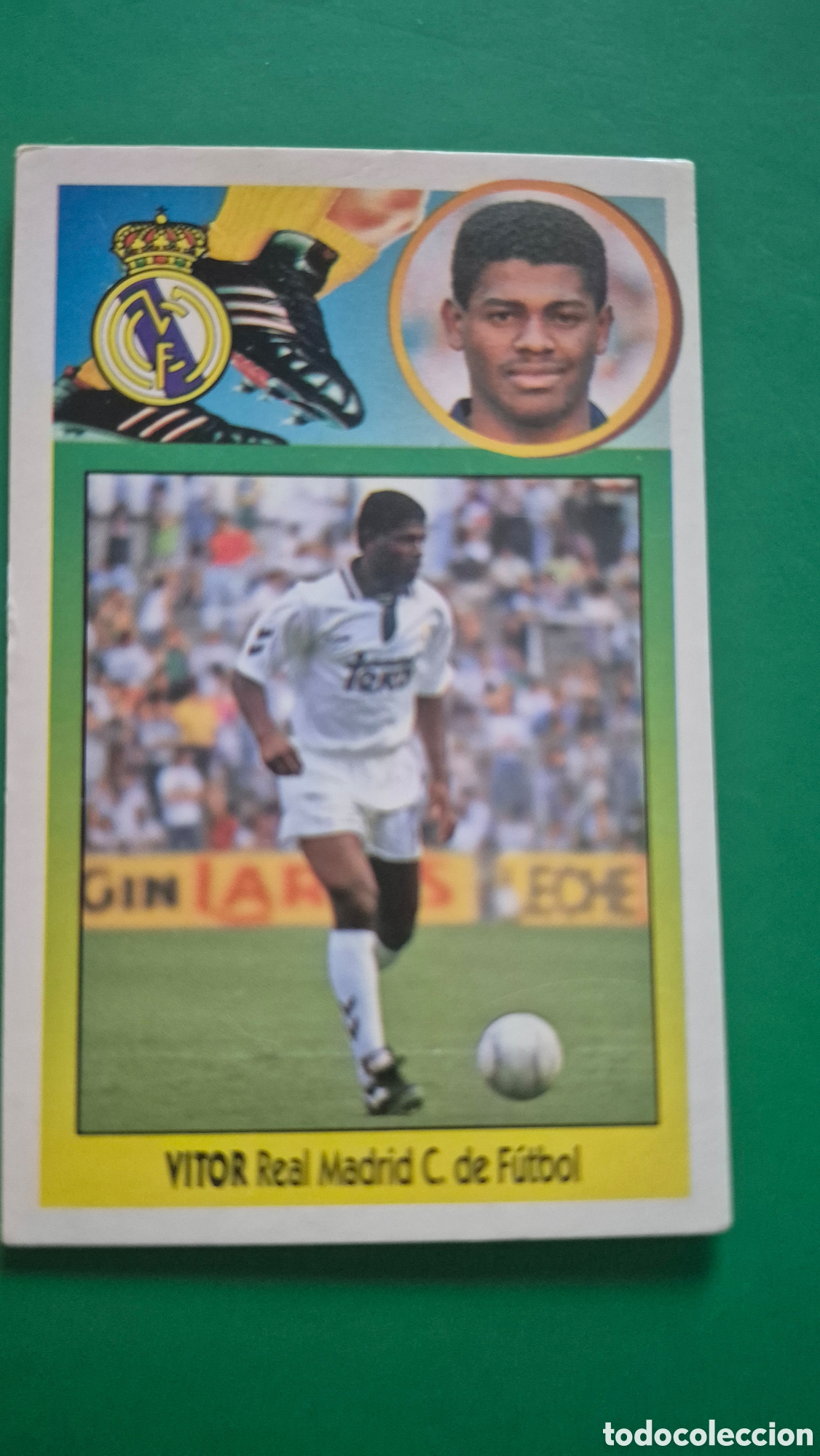 Cromos de f&uacute;tbol: CROMO LIGA ESTE 93 94 1993 1994 FICHAJES # 23 REAL MADRID VITOR