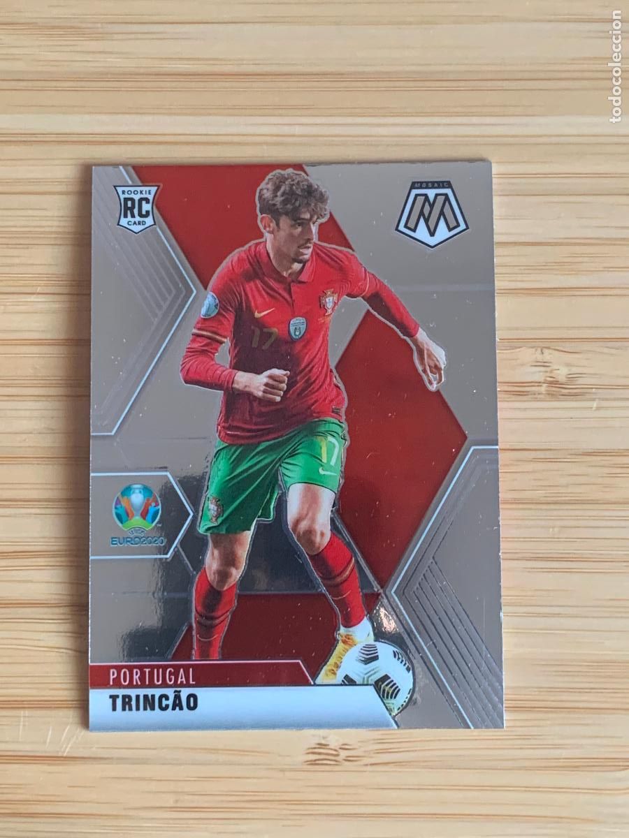 Cromos de f&uacute;tbol: TRINCAO - ROOKIE - PORTUGAL - PANINI MOSAIC EURO2020