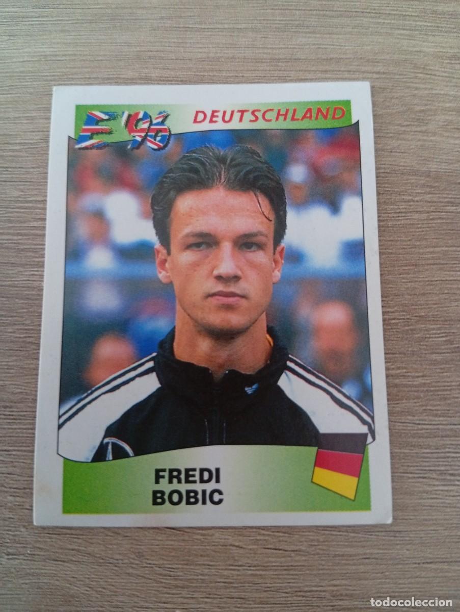 Cromos de f&uacute;tbol: FREDI BOBIC 211 ALEMANIA EURO EUROCOPA 1996 96 PANINI NUNCA PEGADO