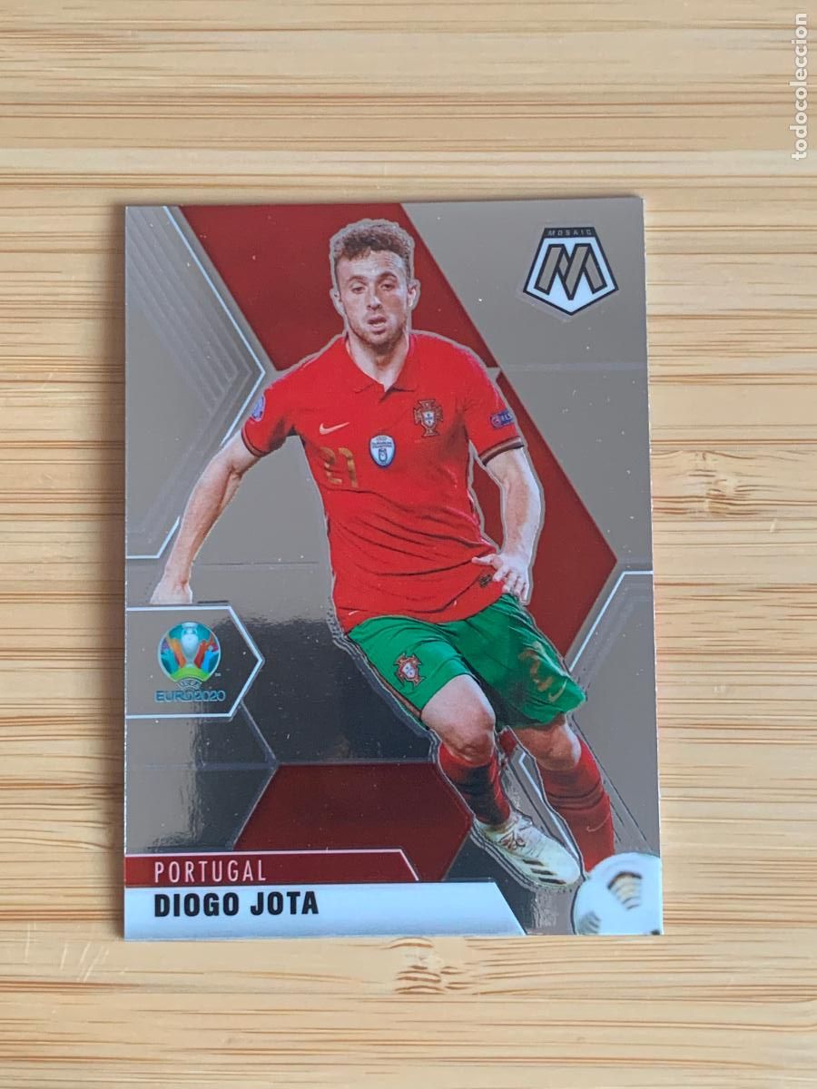 Cromos de f&uacute;tbol: DIOGO JOTA - PORTUGAL - PANINI MOSAIC EURO2020