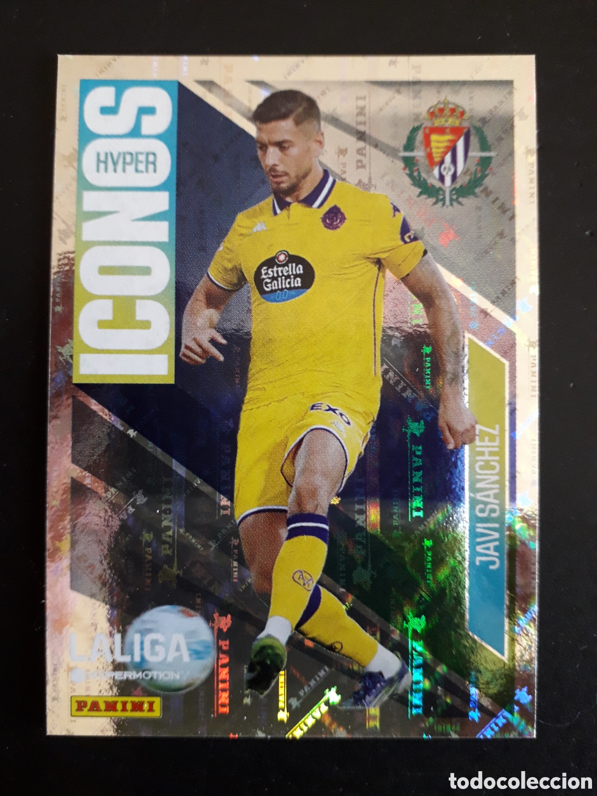 Cromos de f&uacute;tbol: JAVI S&Aacute;NCHEZ VALLADOLID N&deg; 462 ICONOS LALIGA HYPERMOTION 25 26 2025 2026 PANINI PEDIDO M&Iacute;NIMO 3&euro;