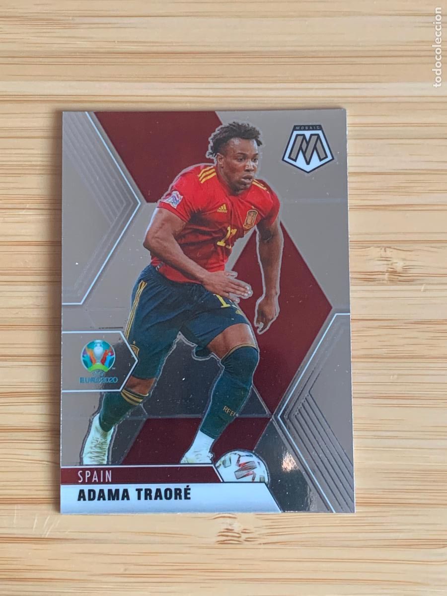 Cromos de f&uacute;tbol: ADAMA TRAORE - SPAIN - PANINI MOSAIC EURO2020