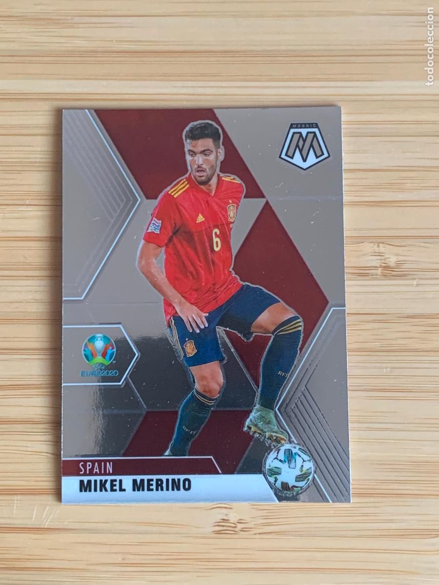 Cromos de f&uacute;tbol: MIKEL MERINO - SPAIN - PANINI MOSAIC EURO2020