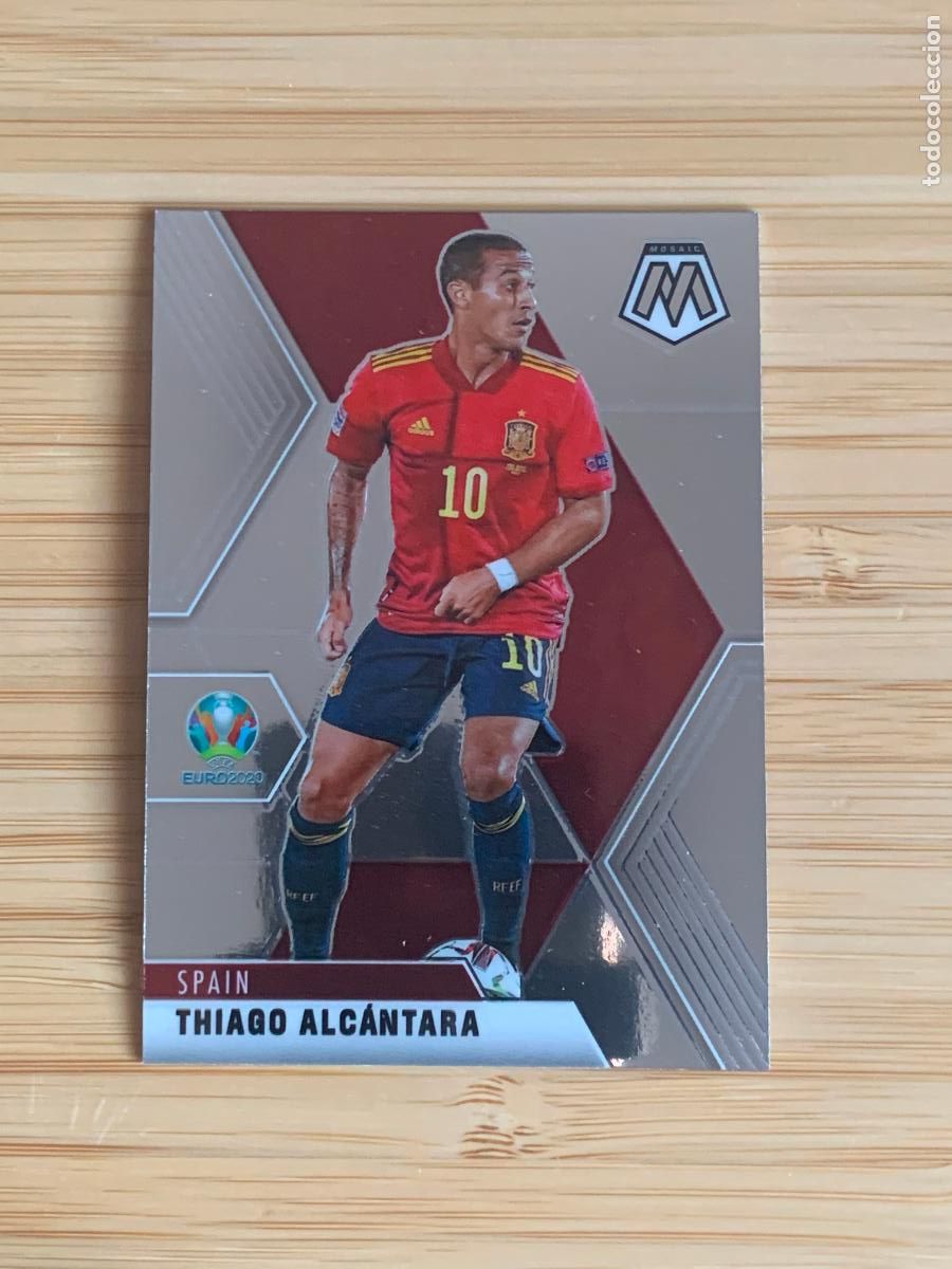 Cromos de f&uacute;tbol: THIAGO ALCANTARA - SPAIN - PANINI MOSAIC EURO2020
