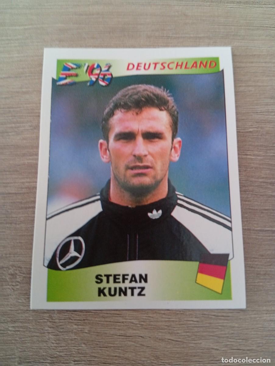 Cromos de f&uacute;tbol: STEFAN KUNTZ 213 ALEMANIA EURO EUROCOPA 1996 96 PANINI NUNCA PEGADO