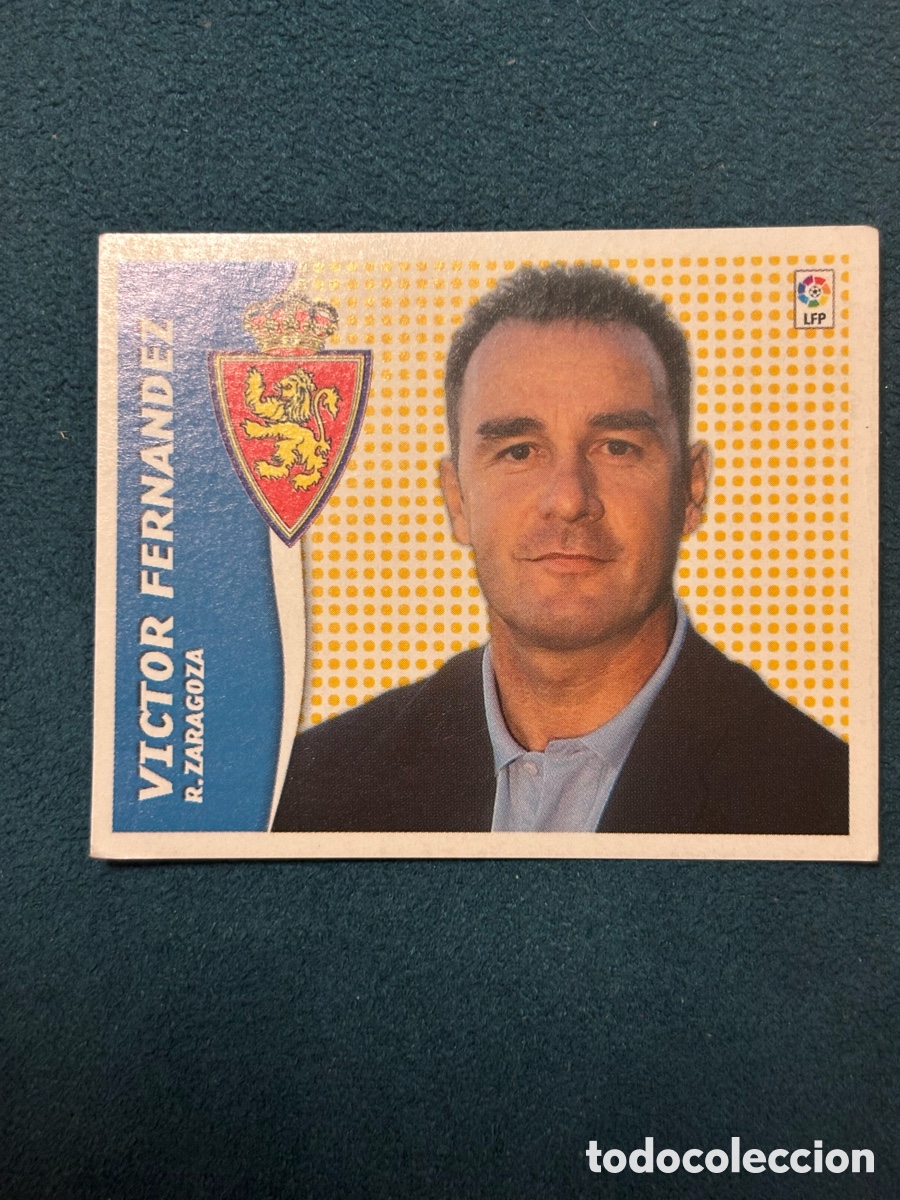 Cromos de f&uacute;tbol: Cromo Victor Fern&aacute;ndez 2006/2007 Este