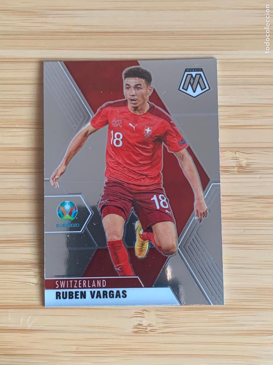 Cromos de f&uacute;tbol: RUBEN VARGAS - SWITZERLAND - PANINI MOSAIC EURO2020