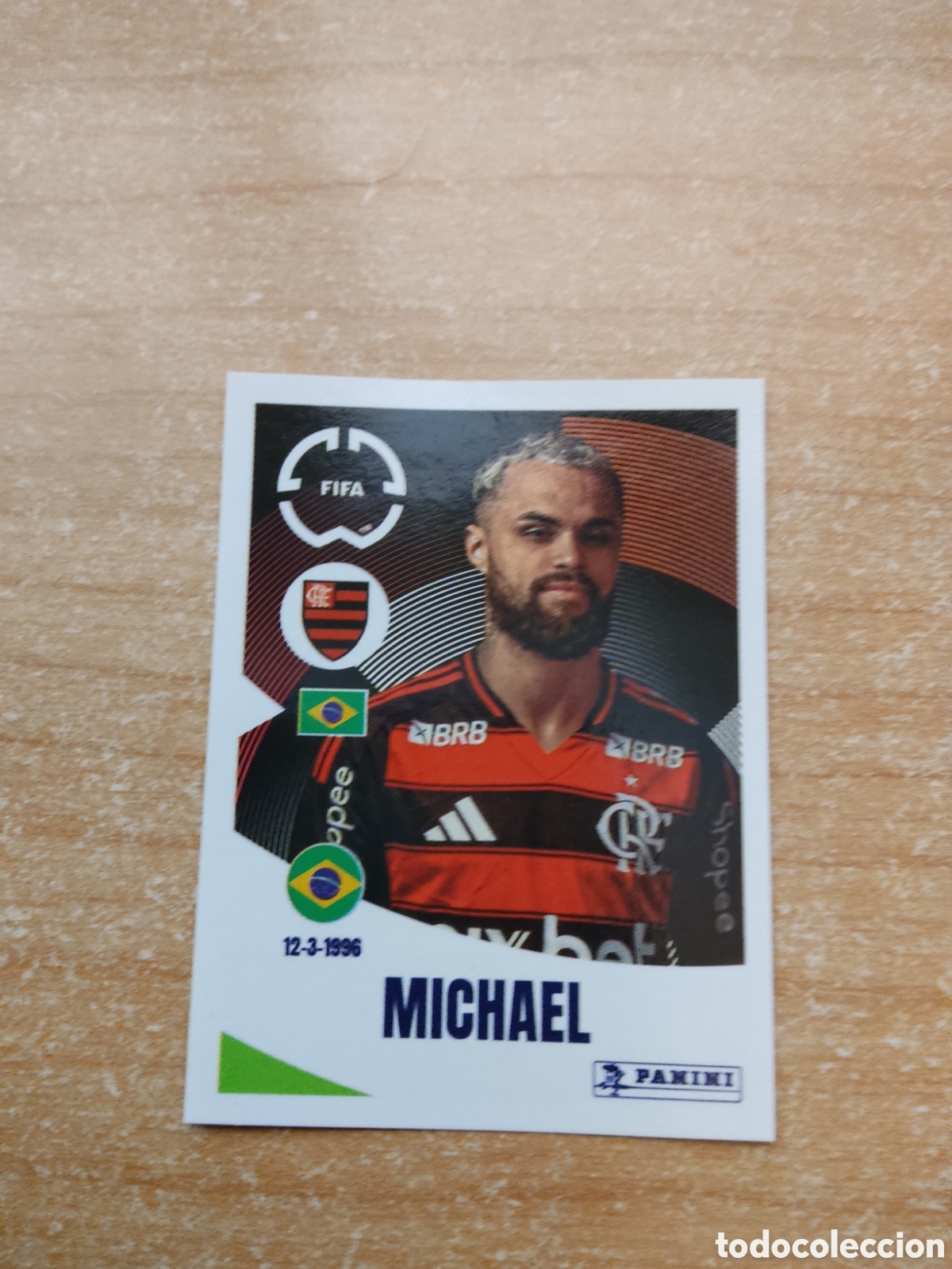 Cromos de f&uacute;tbol: 203 MICHAEL FLAMENGO FIFA CLUB WORLD CUP 2025
