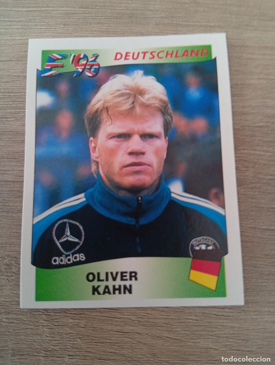 Cromos de f&uacute;tbol: OLIVER KAHN 214 ALEMANIA EURO EUROCOPA 1996 96 PANINI NUNCA PEGADO
