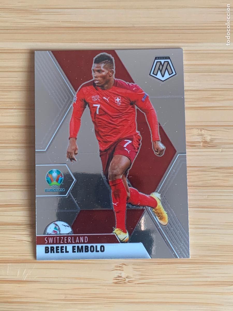 Cromos de f&uacute;tbol: BREEL EMBOLO - SWITZERLAND - PANINI MOSAIC EURO2020