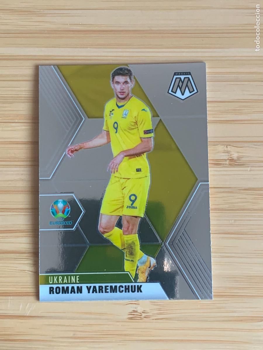 Cromos de f&uacute;tbol: ROMAN YAREMCHUK - UKRAINE - PANINI MOSAIC EURO2020