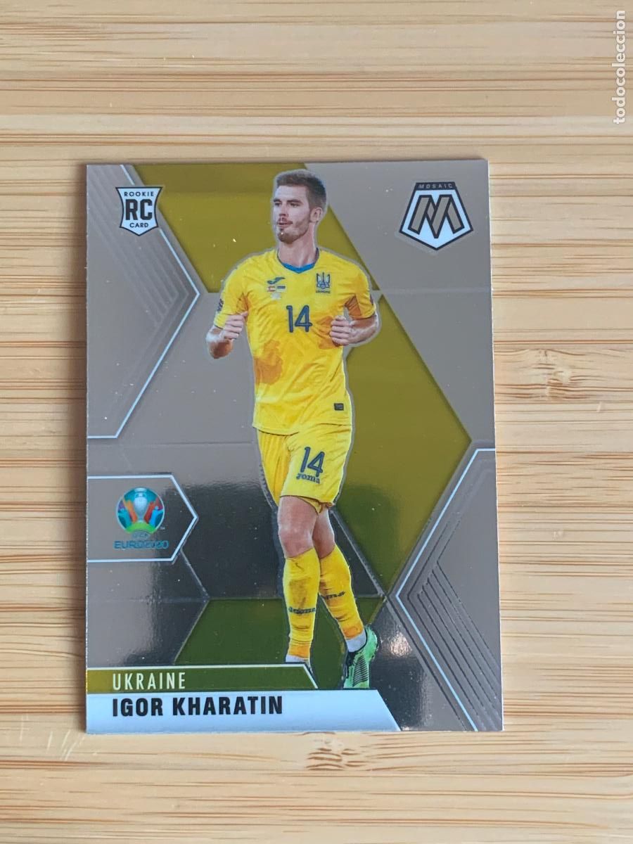 Cromos de f&uacute;tbol: IGOR KHARATIN - UKRAINE - PANINI MOSAIC EURO2020