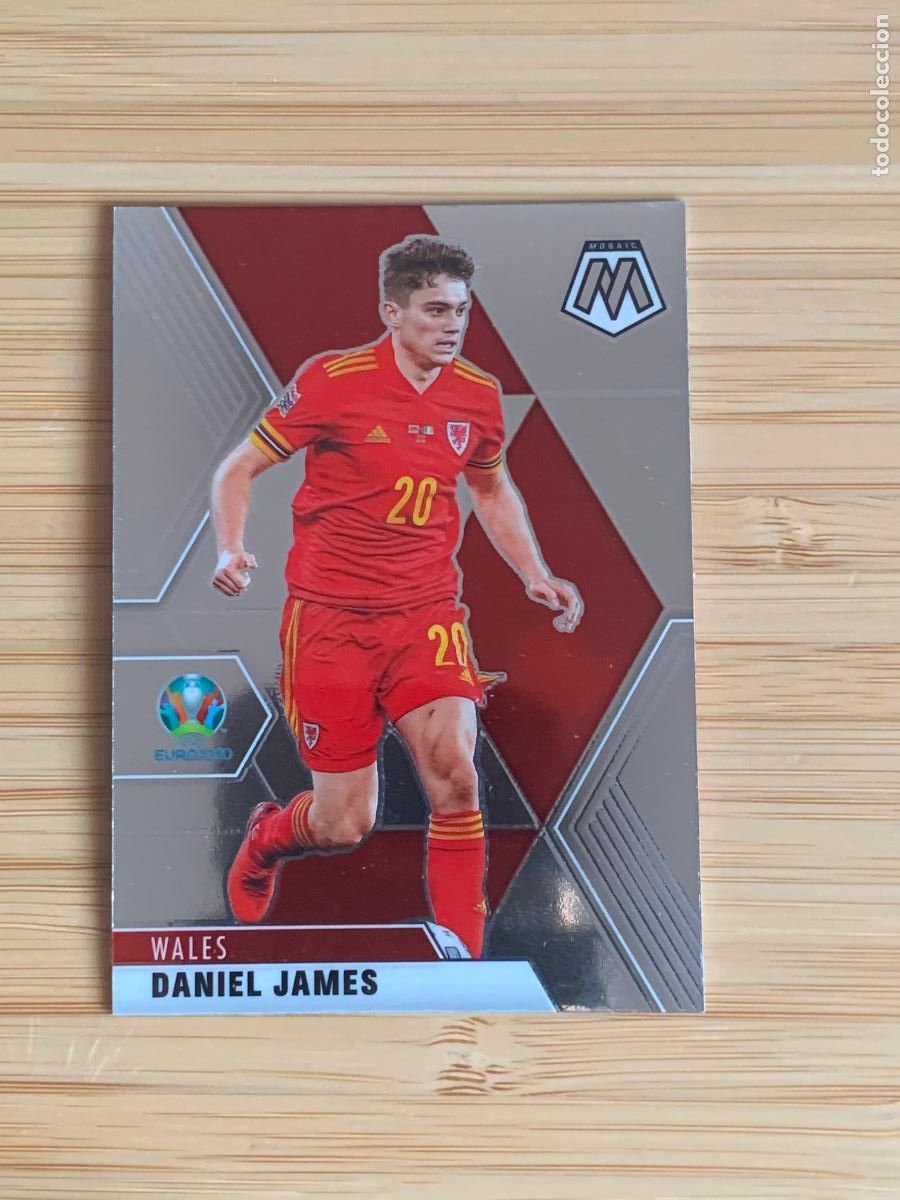 Cromos de f&uacute;tbol: DANIEL JAMES - WALES - PANINI MOSAIC EURO2020