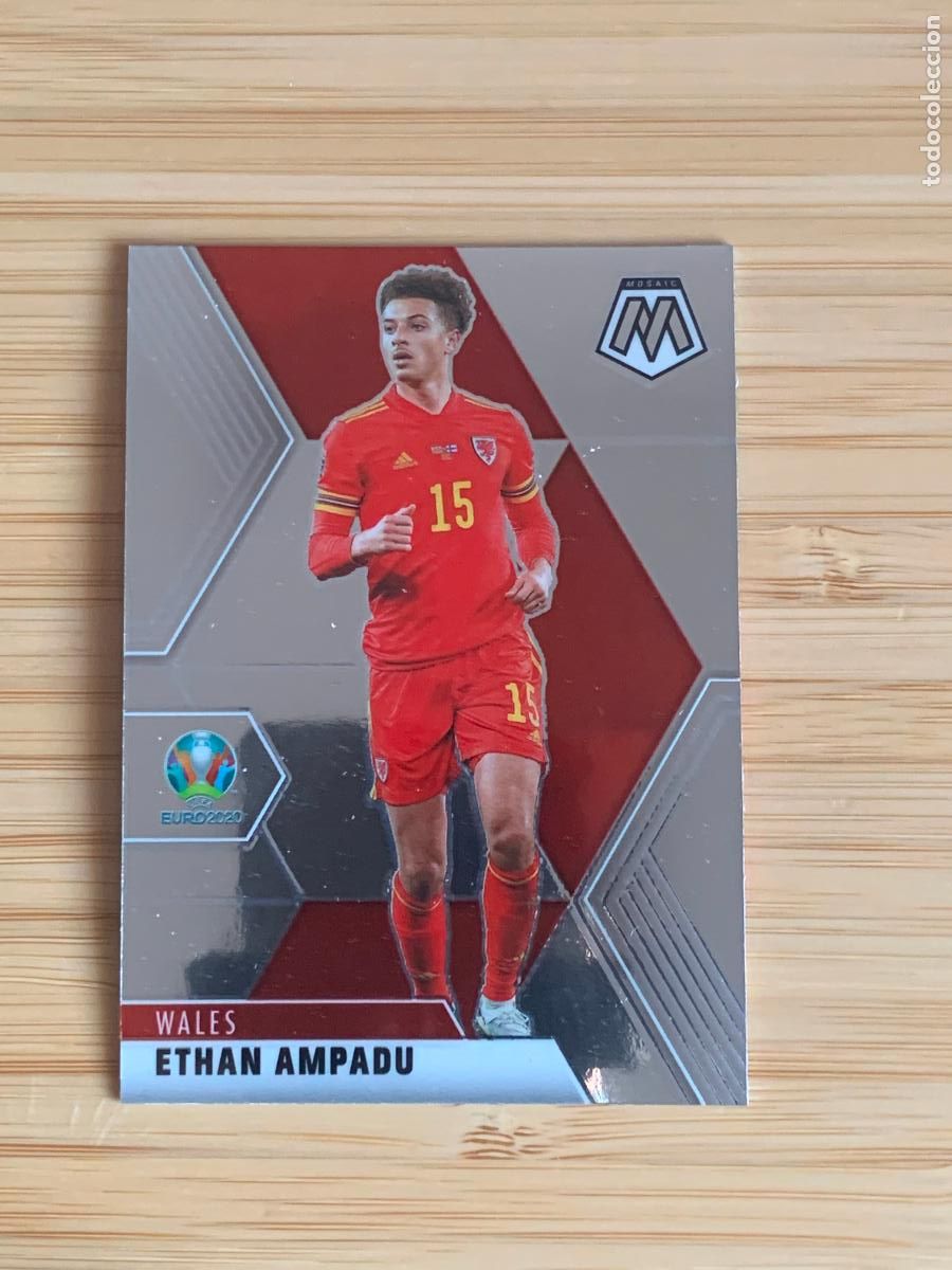Cromos de f&uacute;tbol: ETHAN AMPADU - WALES - PANINI MOSAIC EURO2020