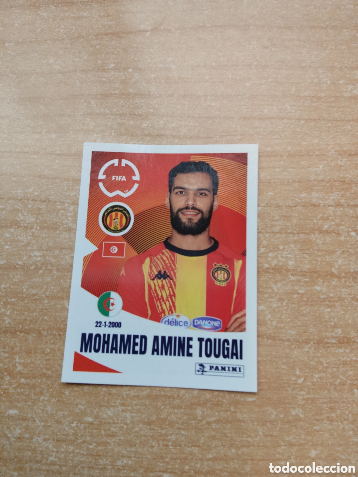 Cromos de f&uacute;tbol: 214 AMINE TOUGAI ESPERANCE FIFA CLUB WORLD CUP 2025