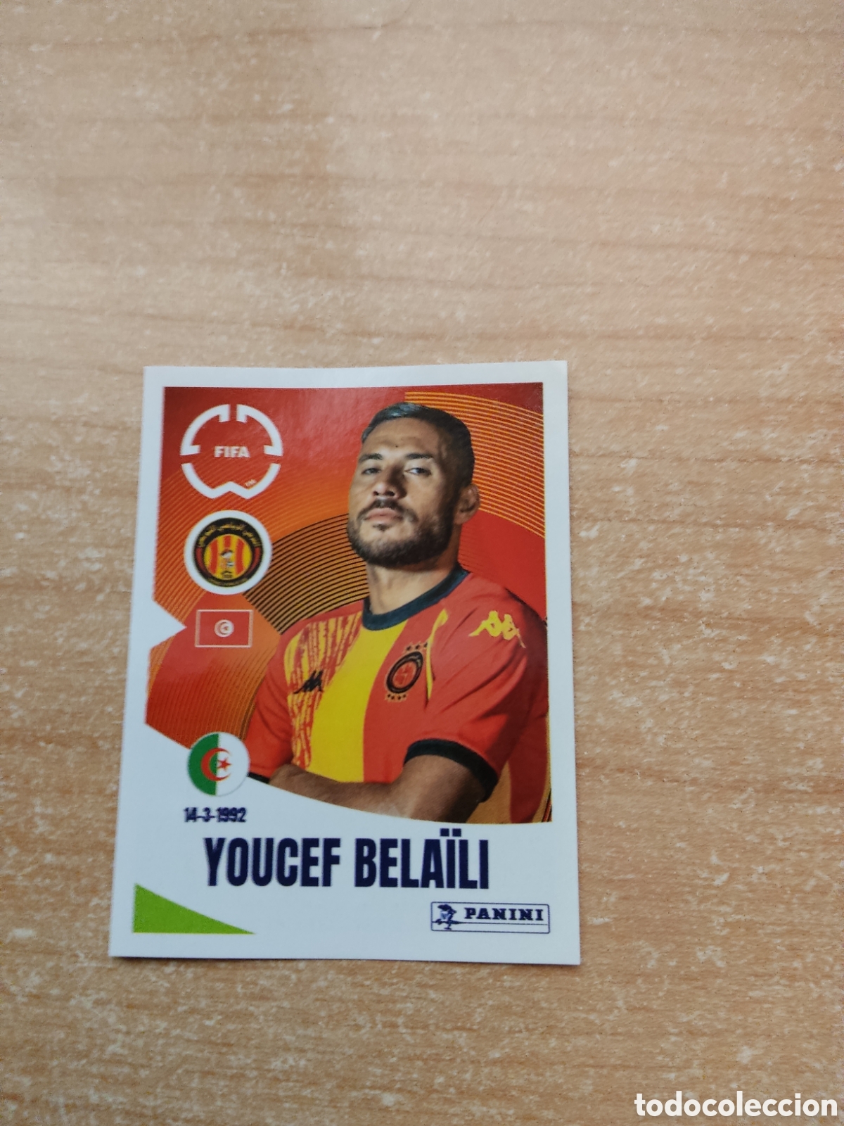 Cromos de f&uacute;tbol: 221 BELAILI ESPERANCE FIFA CLUB WORLD CUP 2025