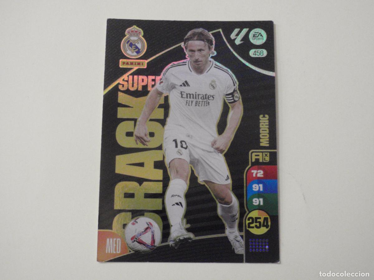 Cromos de f&uacute;tbol: Carta 458 MODRIC Real Madrid SUPER CRACK. Trading card Adrenalyn Liga 2024 2025. Panini 24 25