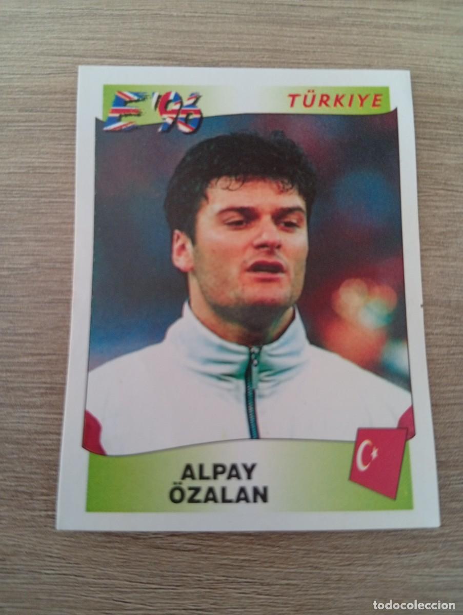 Cromos de f&uacute;tbol: ALPAY OZALAN 320TURQUIA EURO EUROCOPA 1996 96 PANINI NUNCA PEGADO