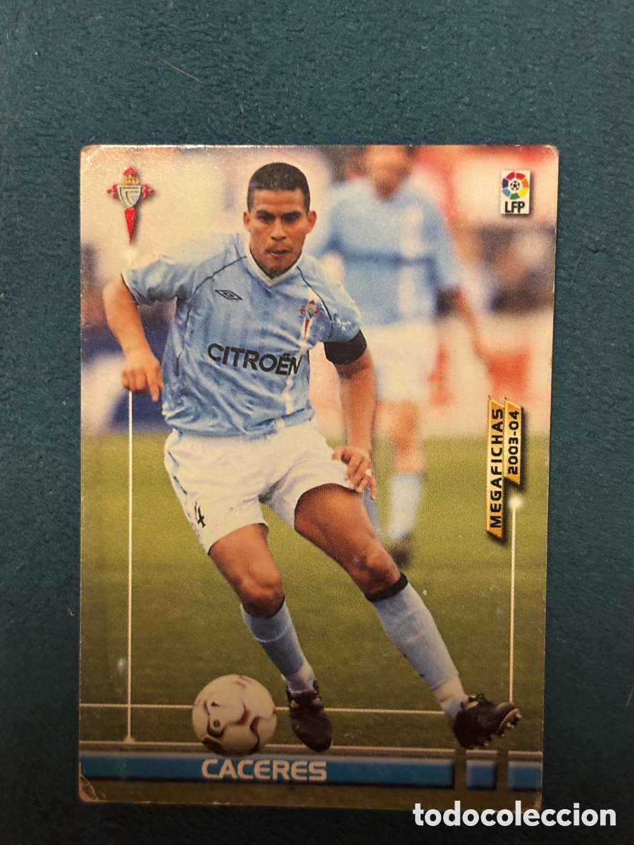 Football Stickers: Megafichas 2003-04 C&aacute;ceres panini sports